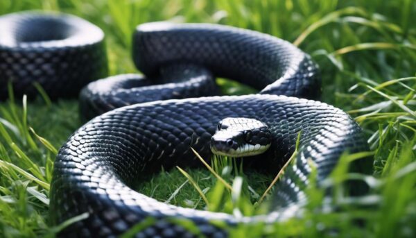 Black Snakes With White Stripes