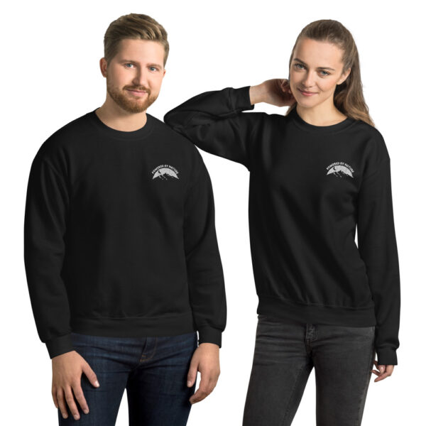 Unisex Gildan Sweatshirt Powered By Nature Embroidery - Image 2