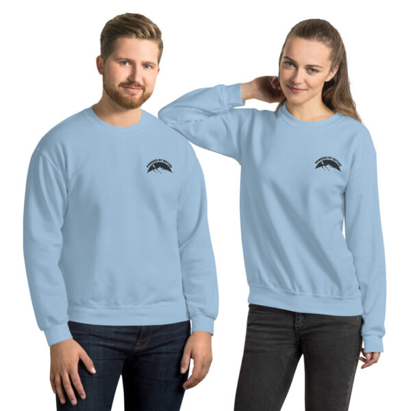 Unisex Gildan Sweatshirt Powered By Nature Embroidery