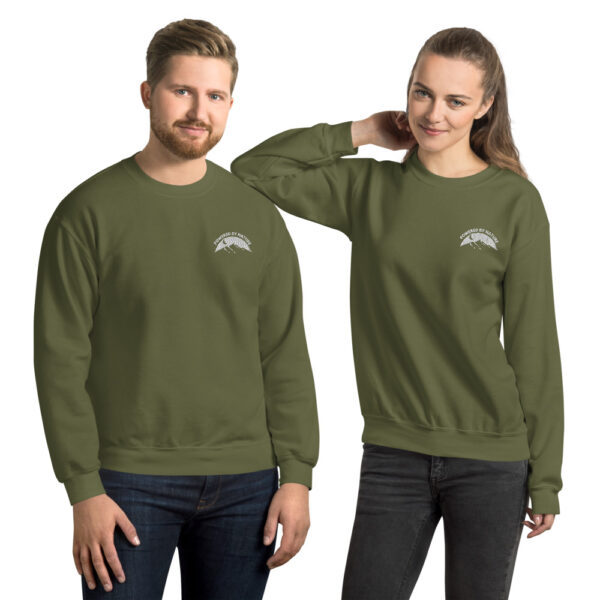 Unisex Gildan Sweatshirt Powered By Nature Embroidery - Image 7