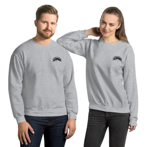 Unisex Gildan Sweatshirt Powered By Nature Embroidery