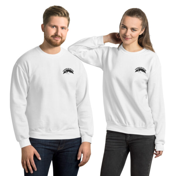 Unisex Gildan Sweatshirt Powered By Nature Embroidery