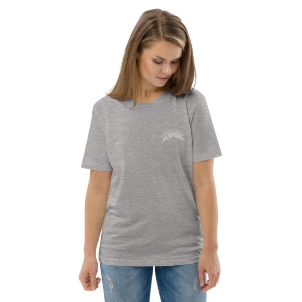 Unisex Eco-Friendly Powered By Nature Organic Cotton T-shirt Embroidery Design - Image 30