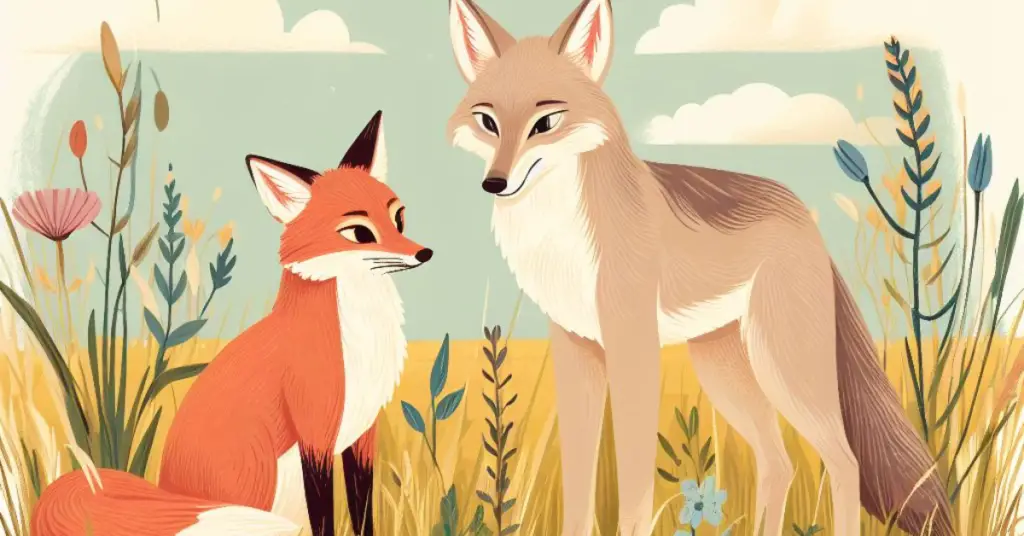 fox vs coyote