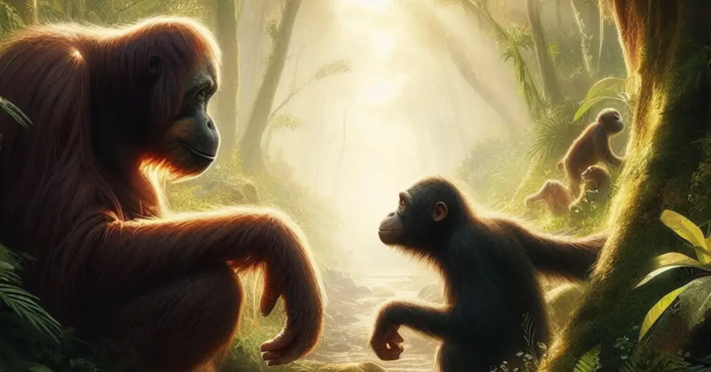 Orangutan Vs. Chimpanzee