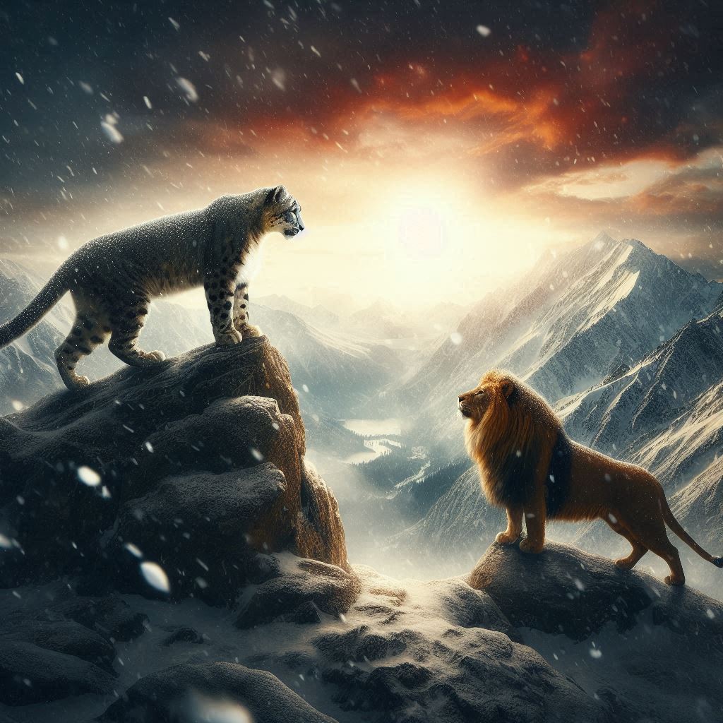 Snow Leopard Vs Mountain Lion