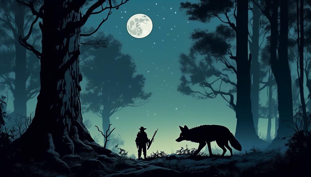 nighttime strategies for hunting coyotes
