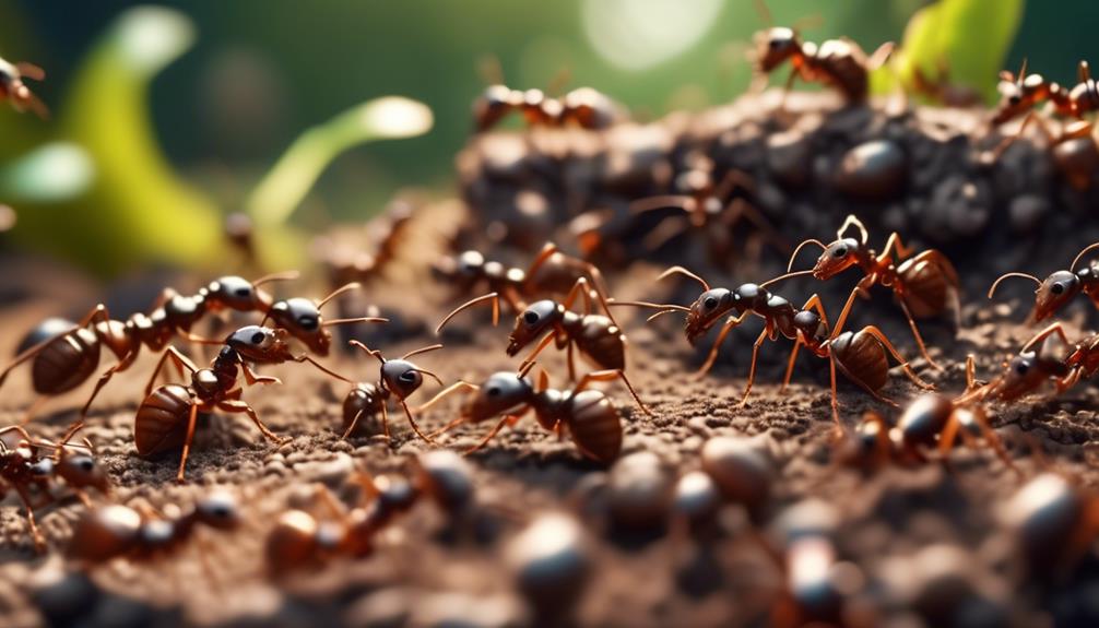 absence of monarchy in ants