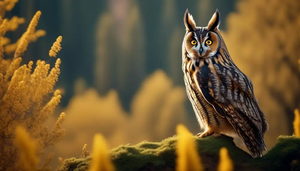 adorable long eared owl species