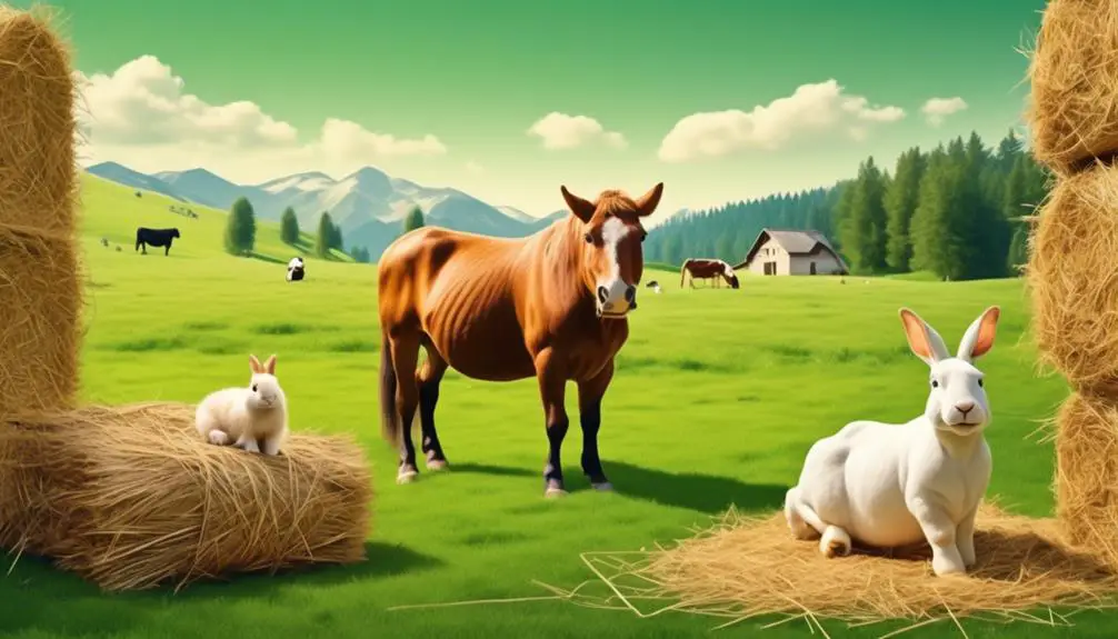 animals that eat hay