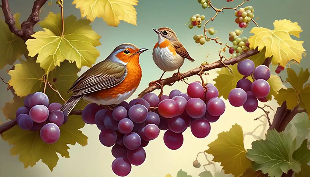 avian grape consumers