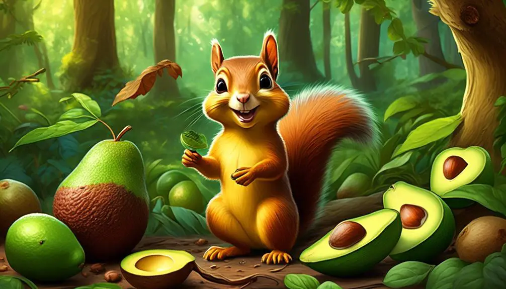 avocado benefits for squirrels