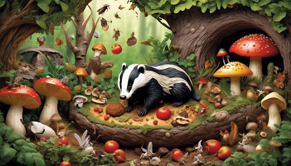 badgers varied and versatile diet