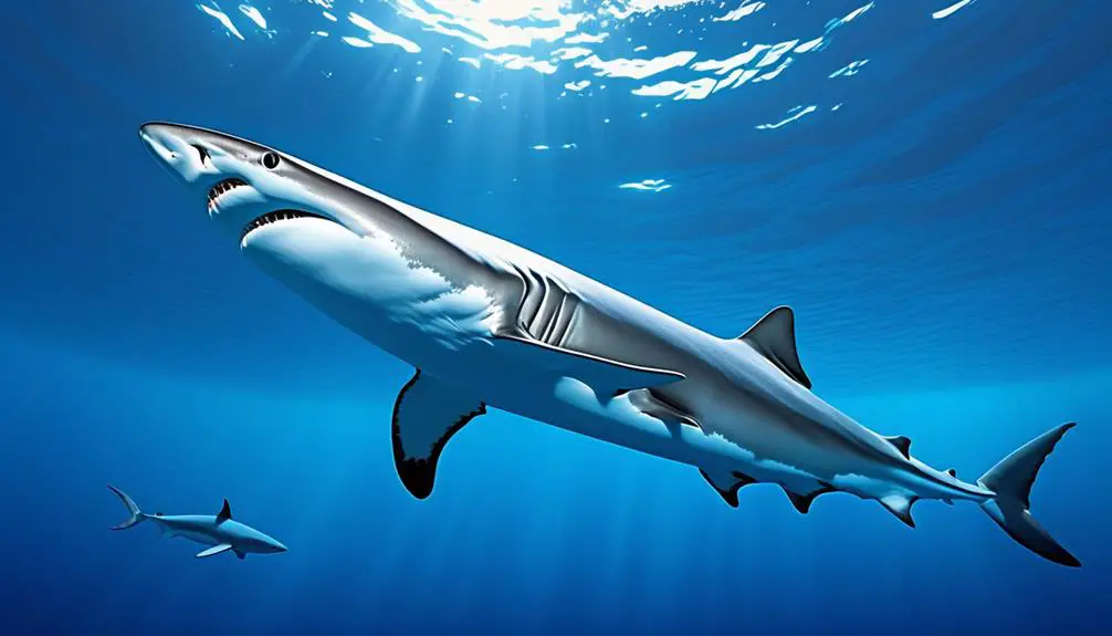 blue shark distribution and traits