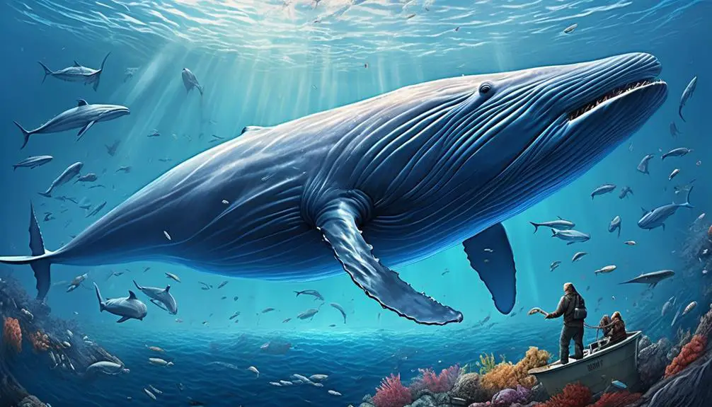 blue whales devour krill