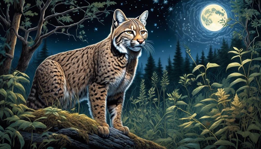 bobcats nocturnal or diurnal