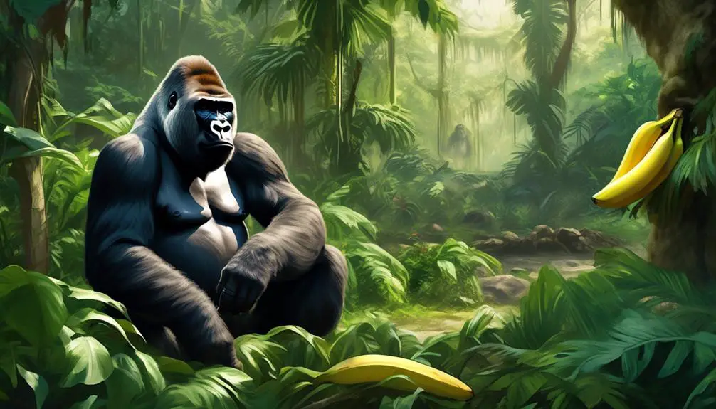 breeding captive gorillas dietary needs