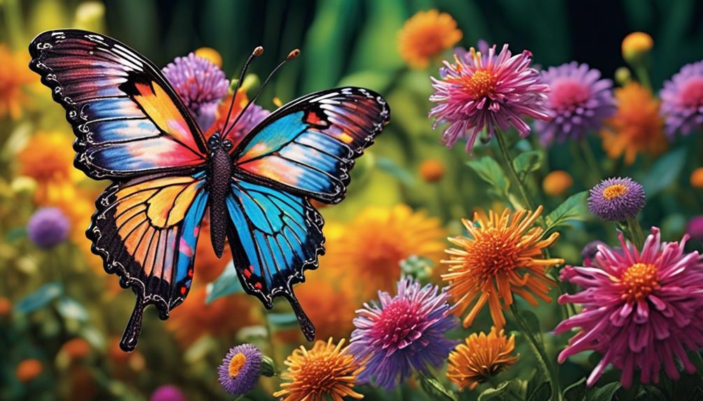 butterflies possess wing vision