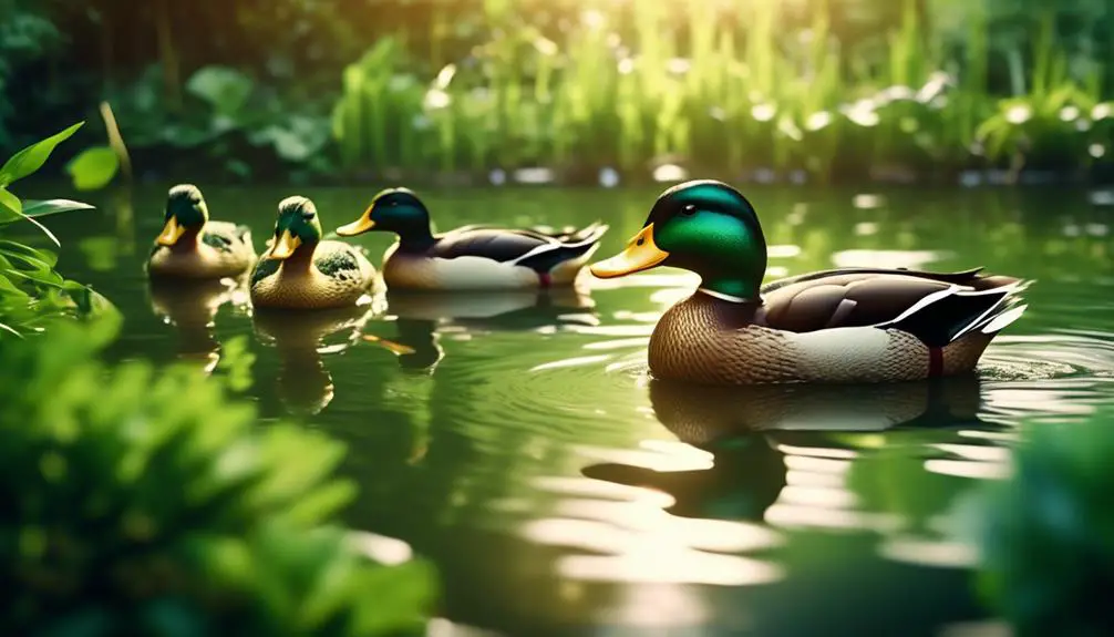 collective noun for ducks