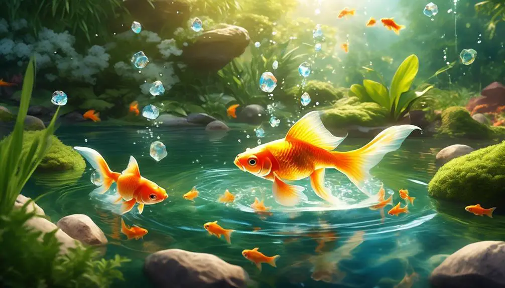 colorful aquatic pets