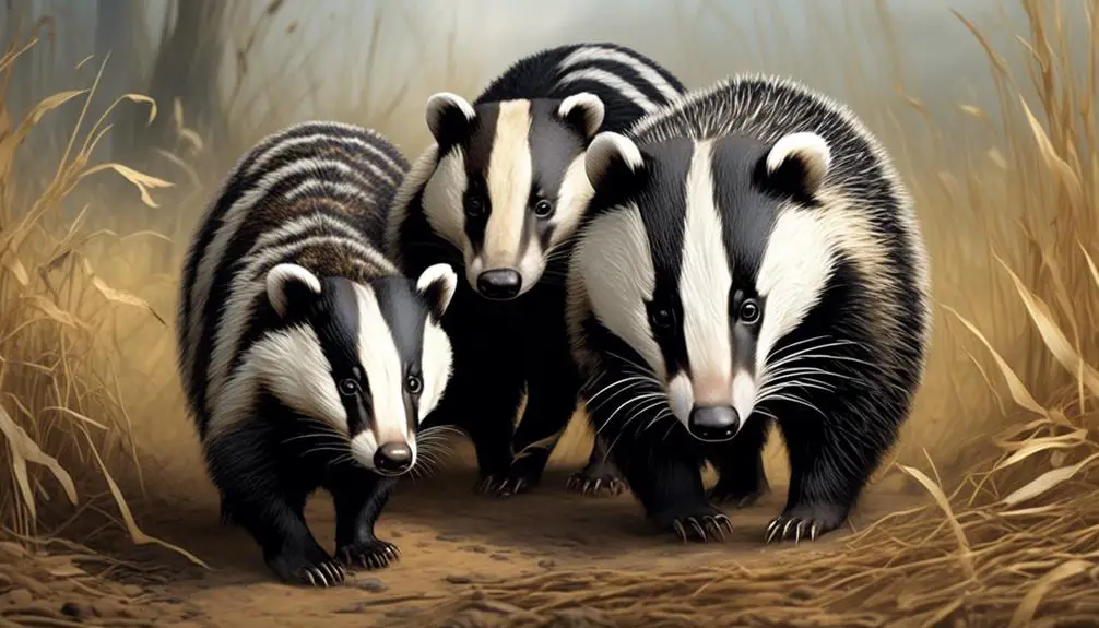 comparing american and european badgers