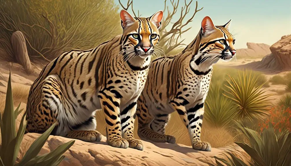 comparison of wild cats
