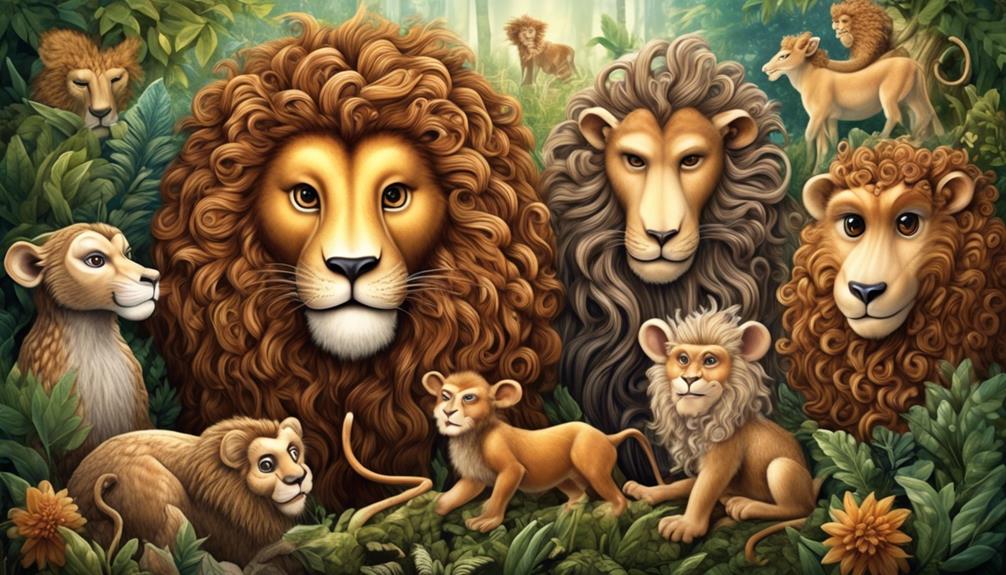 curly haired wild animals