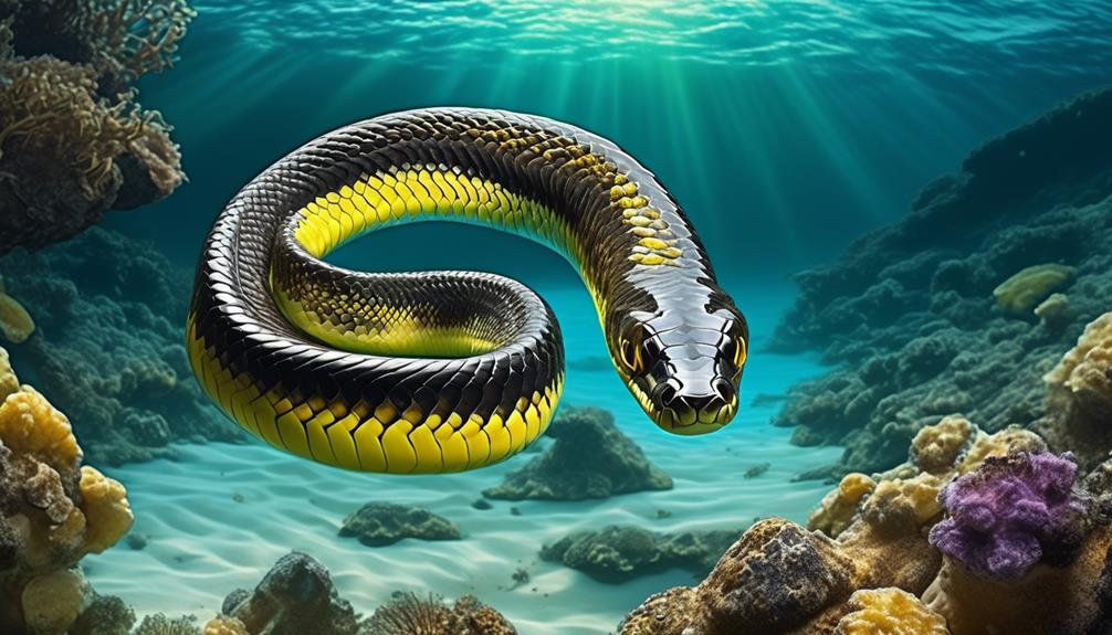 dangerous venomous sea snake