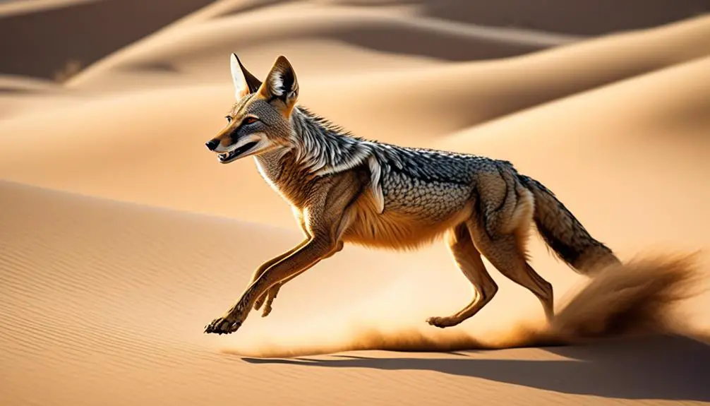 distinguishing jackal and coyote