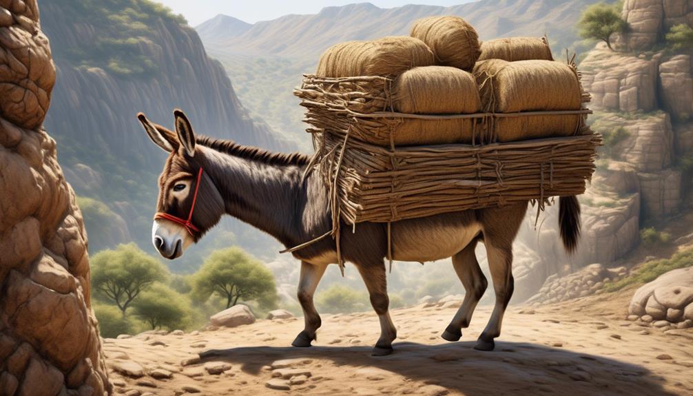 donkeys strength in carrying