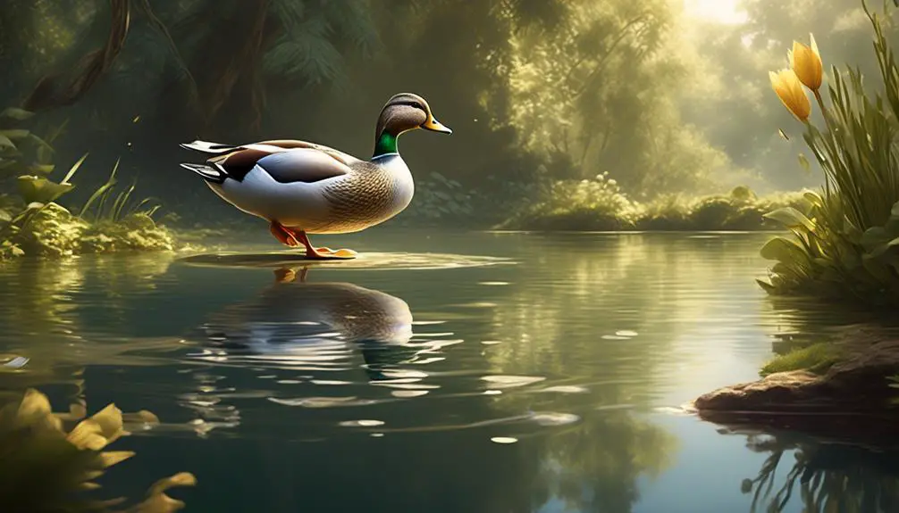 ducks waterproof feathers protect