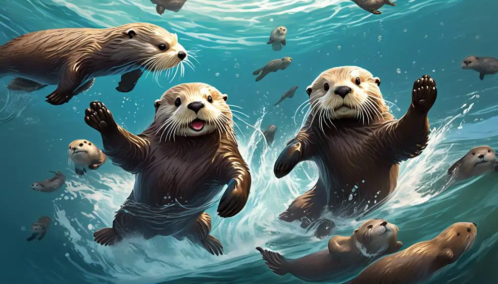 energetic sea otter behavior