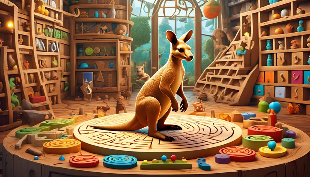evaluating kangaroo intelligence levels