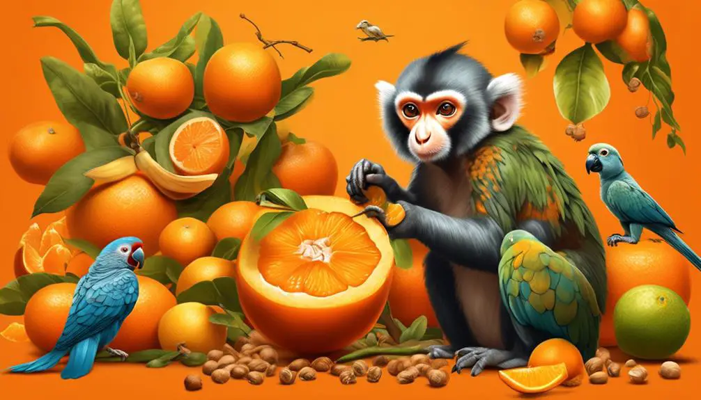 feeding animals oranges safely