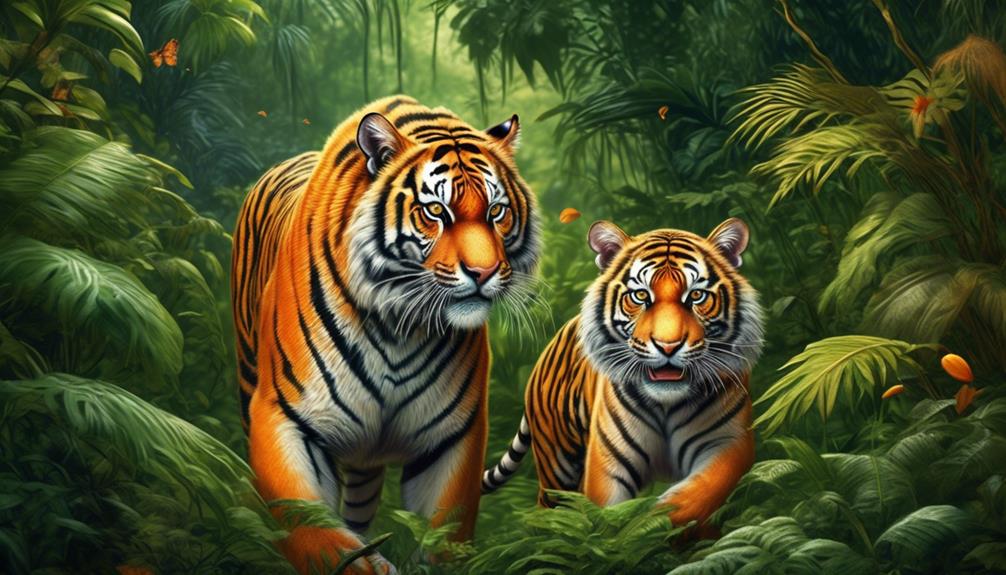 female tiger identity name and characteristics
