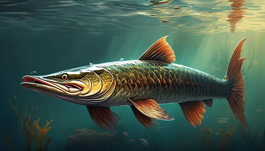 freshwater predatory fish species