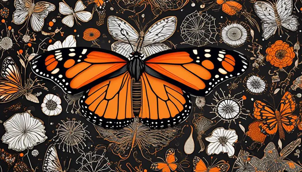 harmful chemical in monarch butterflies