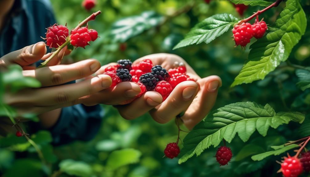 identifying poisonous wild berries