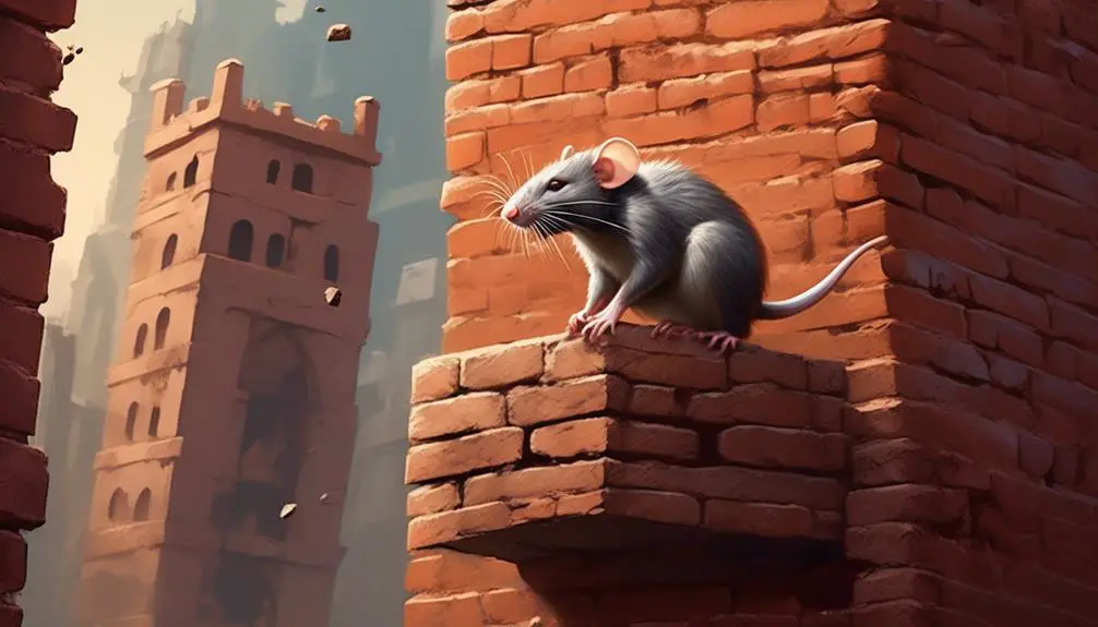 impressive climbing skills of rats