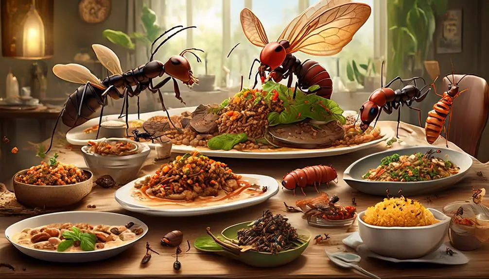 insect consumption humans eating ants and termites