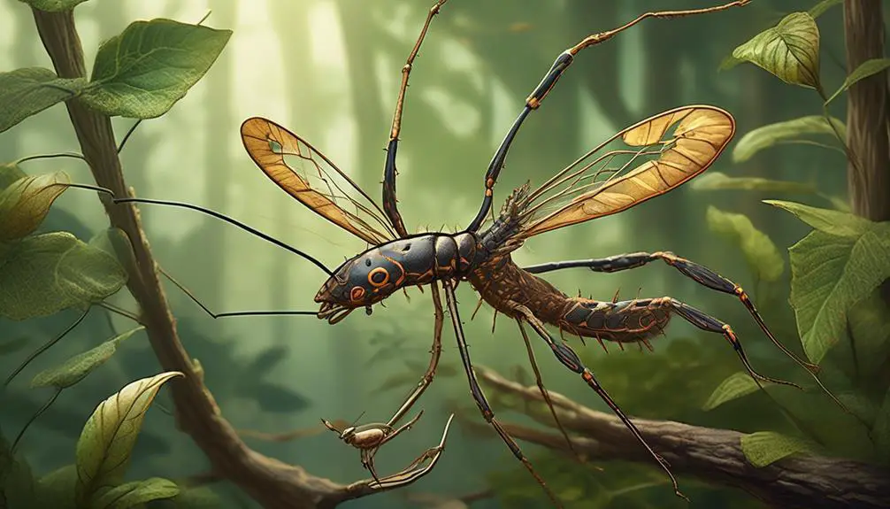 insects with thin bodies