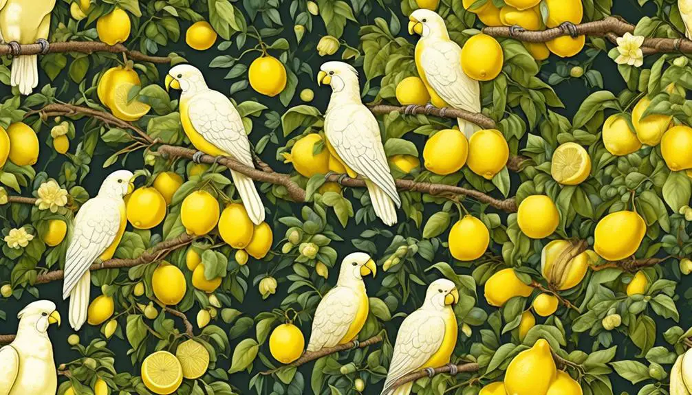 lemon crop cockatoo protection