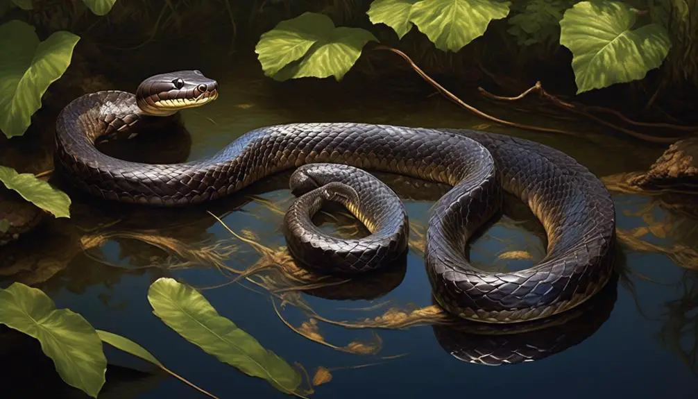 nerodia sipedon common water snake
