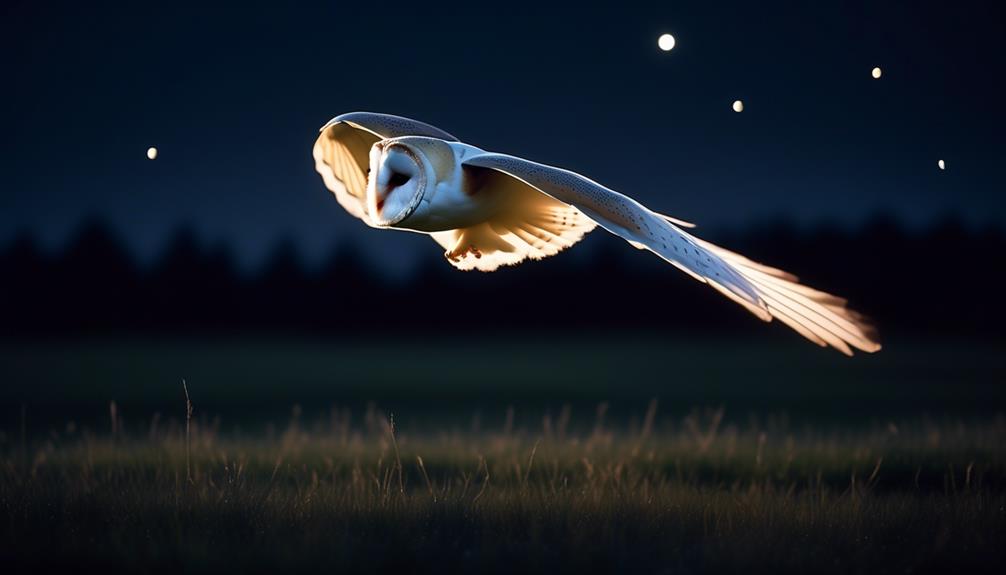 nocturnal bird of prey
