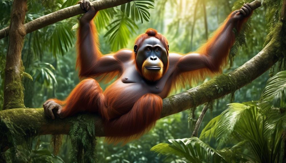 orangutan behavior and threats