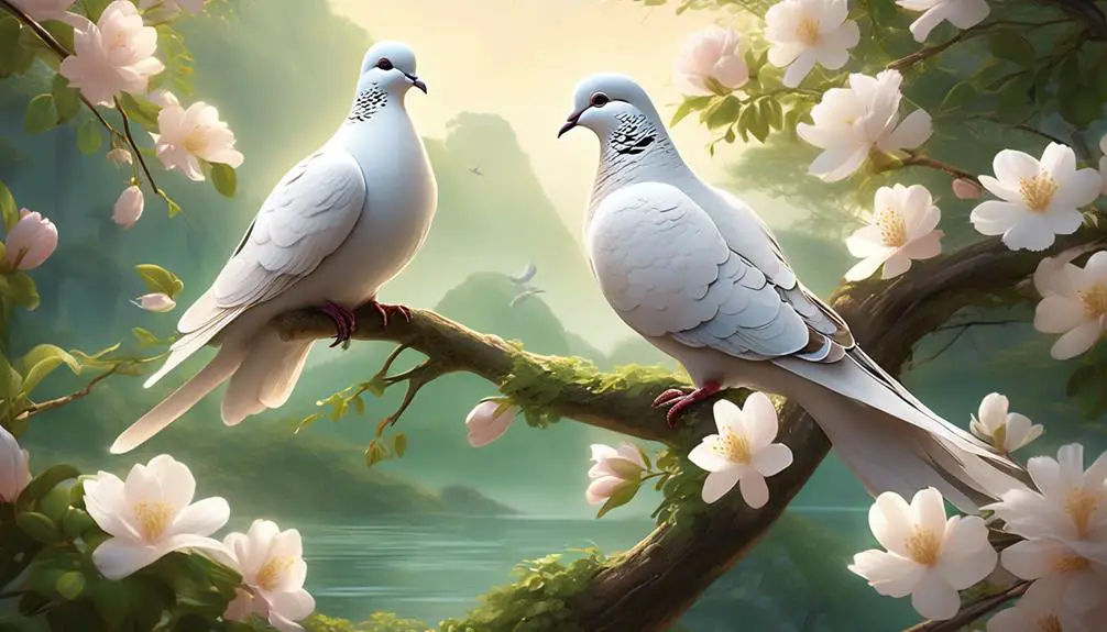 peaceful birds of peace
