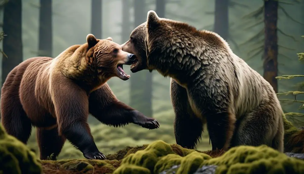predator prey relationships between bears and wolves