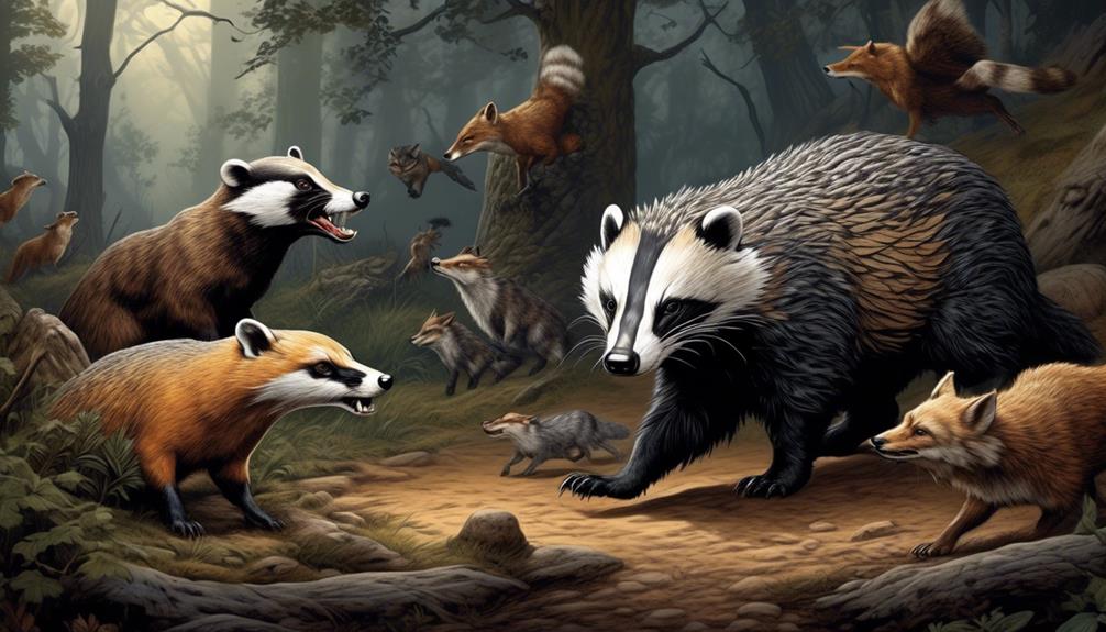 predators of badgers revealed