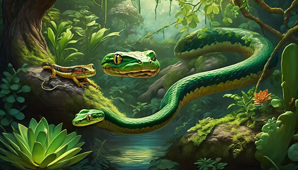 prey preferences of snake