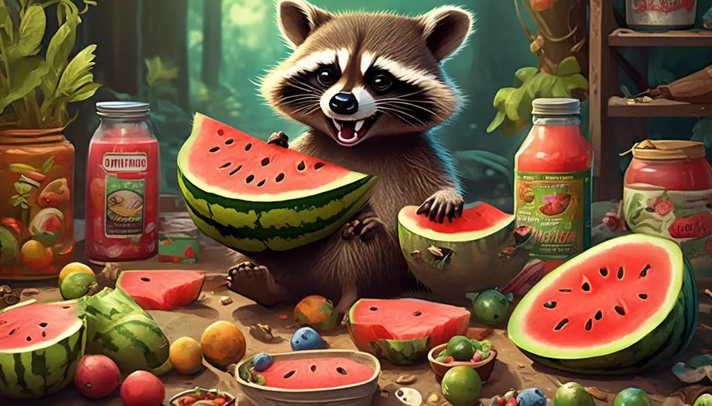 raccoons diet and behavior